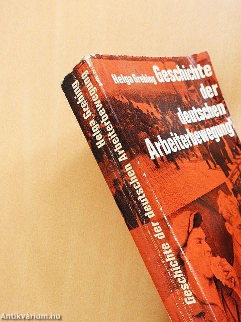 Geschichte der deutschen Arbeiterbewegung