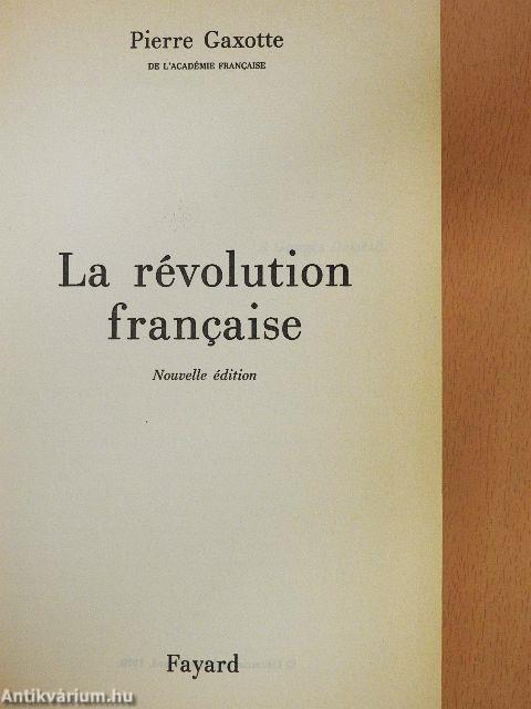 La révolution francaise