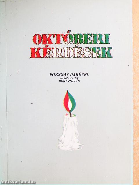 Októberi kérdések