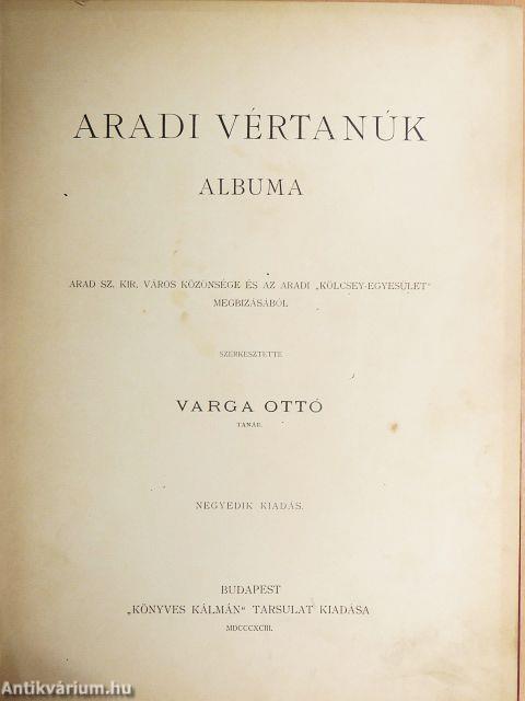 Aradi vértanúk albuma