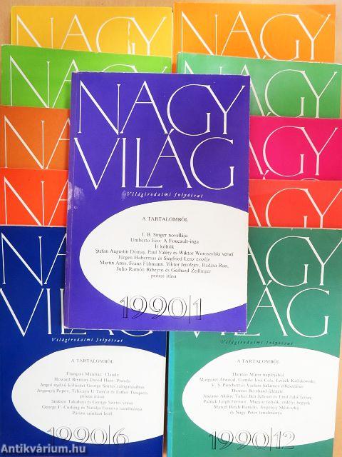 Nagyvilág 1990. (nem teljes évfolyam)