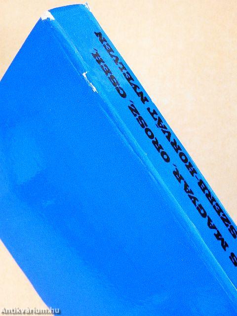 Étlapírás magyar, orosz, cseh, lengyel és szerb-horvát nyelven