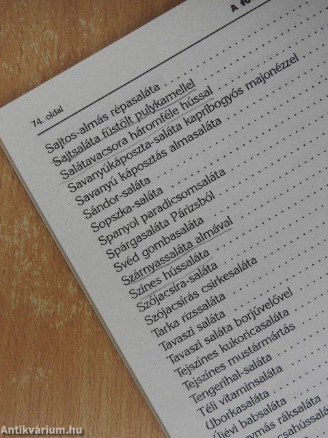 A 100 legjobb saláta