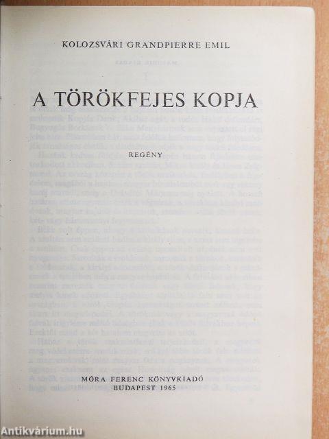 A törökfejes kopja