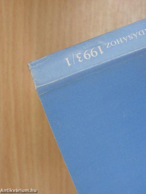 Segédlet a gyógyszerek rendeléséhez és kiadásához 1993/1