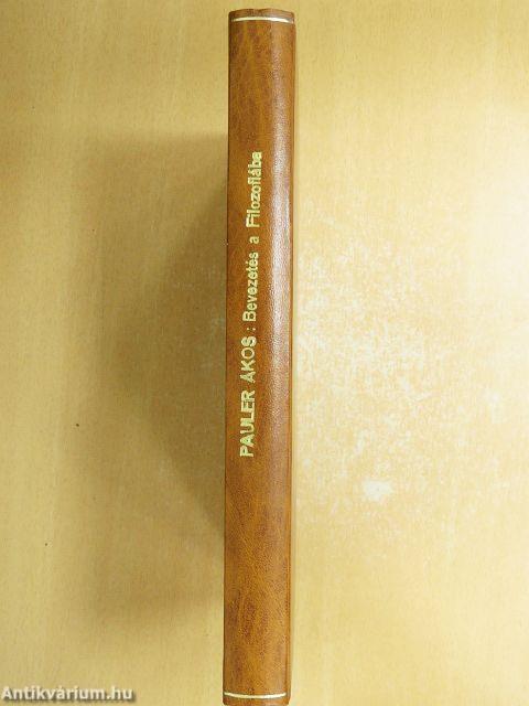 Bevezetés a filozófiába