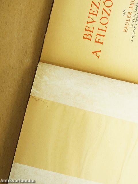 Bevezetés a filozófiába