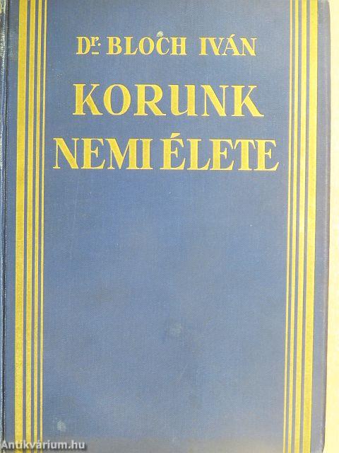 Korunk nemi élete