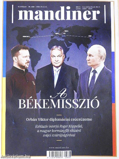 Mandiner 2024. július. 11-17.
