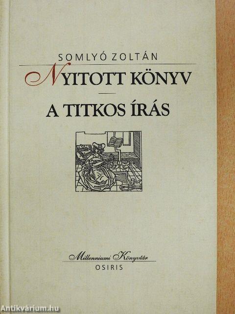 Nyitott könyv/A titkos írás