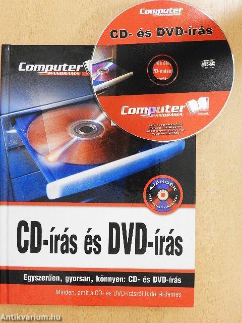 CD-írás és DVD-írás - CD-vel