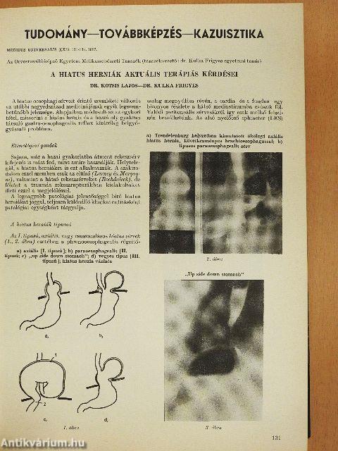 Medicus Universalis 1987. 1-6. szám/Supplementum