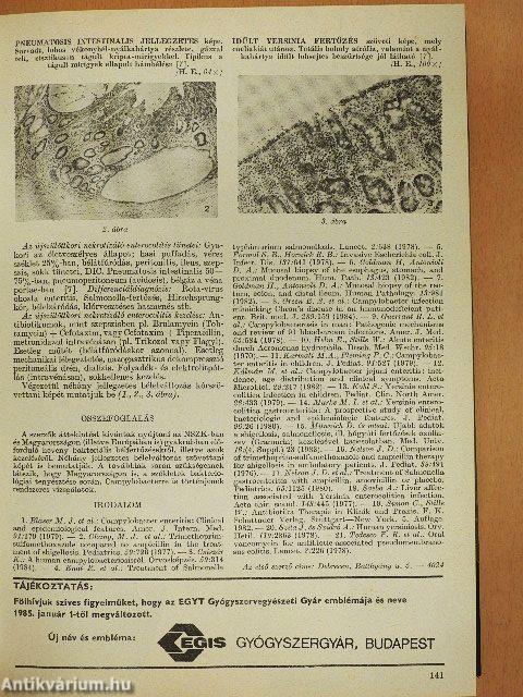 Medicus Universalis 1987. 1-6. szám/Supplementum