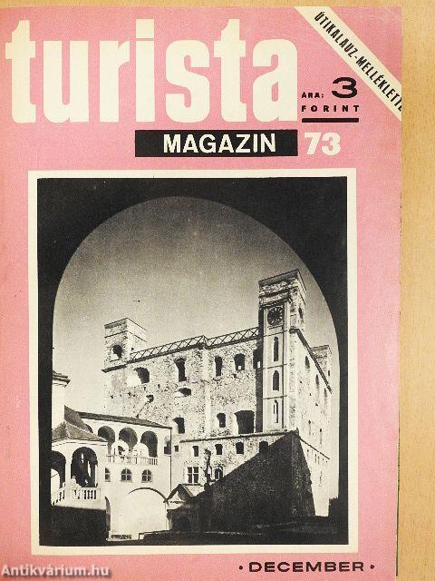 Turista Magazin 1973-1976. (vegyes számok) (13 db)