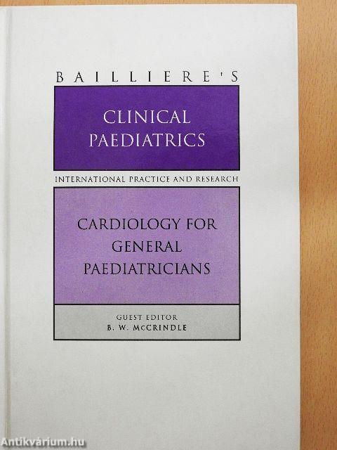 Cardiology for General Paediatricians