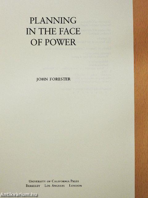 Planning in the Face of Power