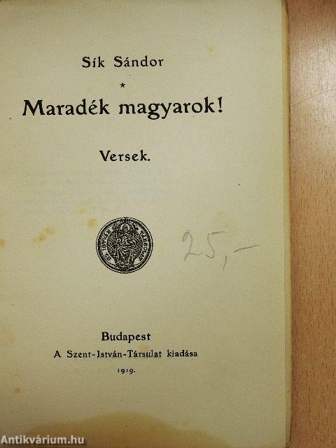 Maradék magyarok!