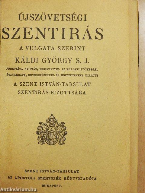 Újszövetségi Szentirás