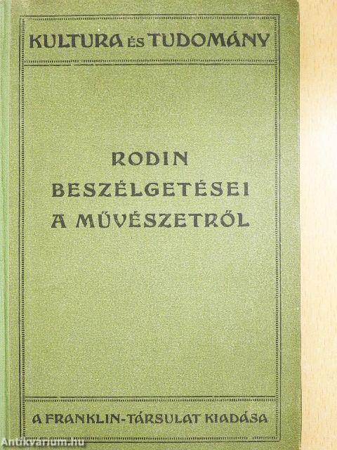 Rodin beszélgetései a művészetről