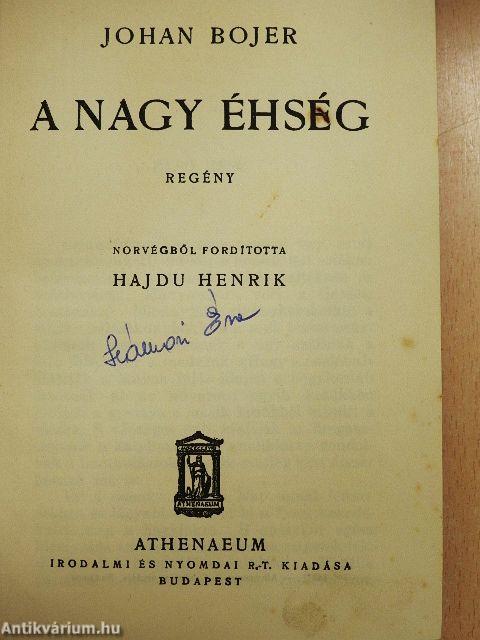 A nagy éhség