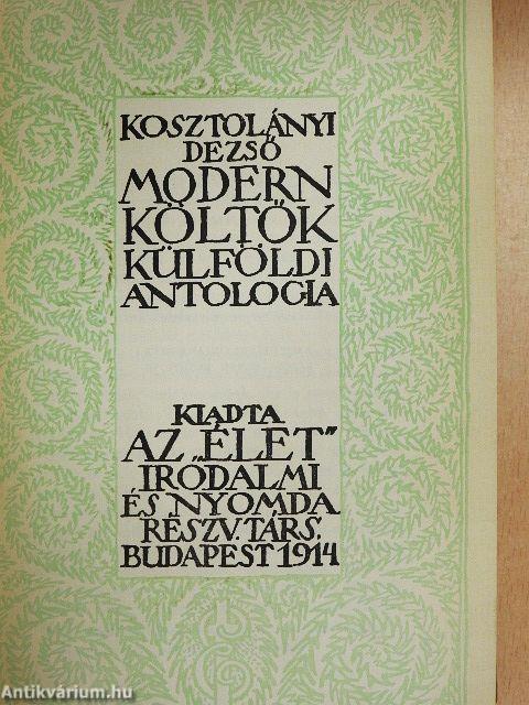 Modern költők
