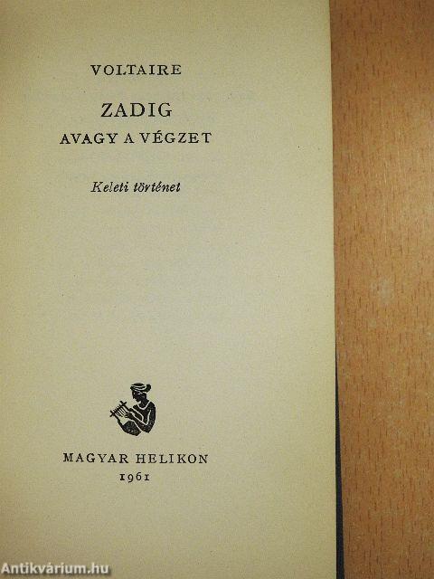 Zadig avagy a végzet