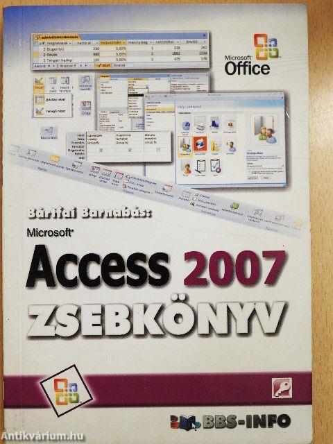 Access 2007 zsebkönyv