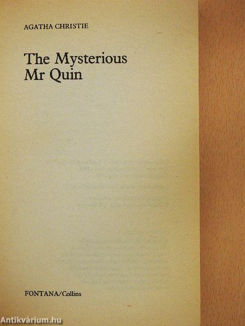 The Mysterious Mr. Quin