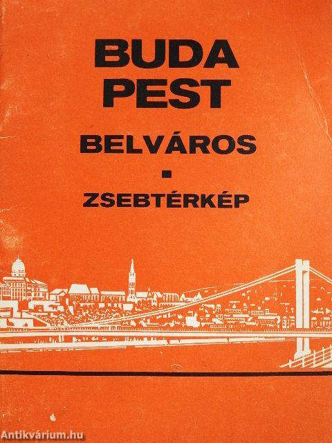 Budapest belváros zsebtérkép