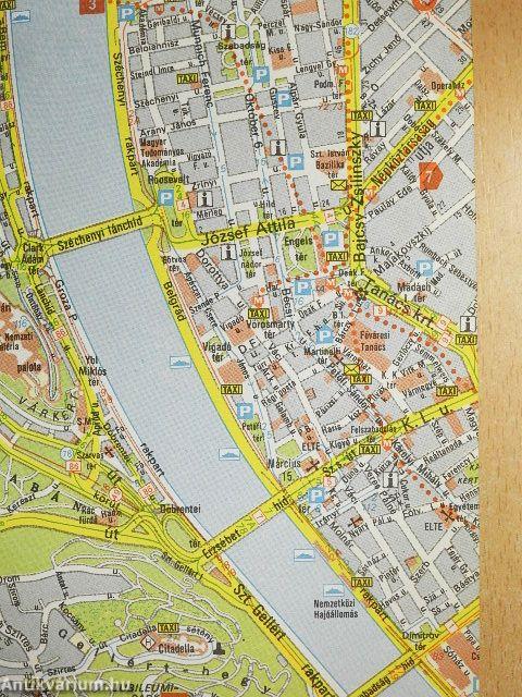 Budapest belváros zsebtérkép