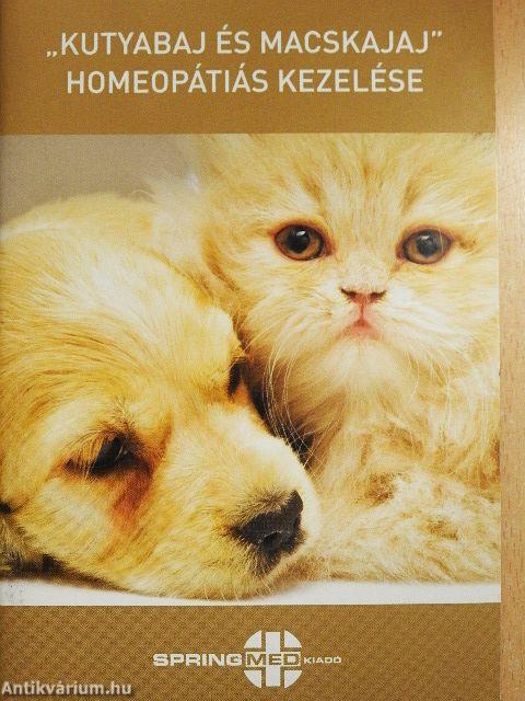 "Kutyabaj és macskajaj" homeopátiás kezelése