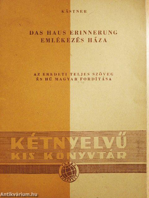 Emlékezés háza/Kästner-Kästnerről