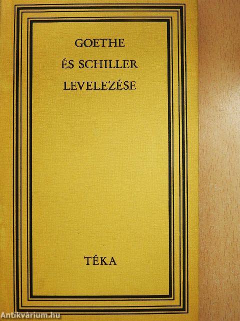 Goethe és Schiller levelezése