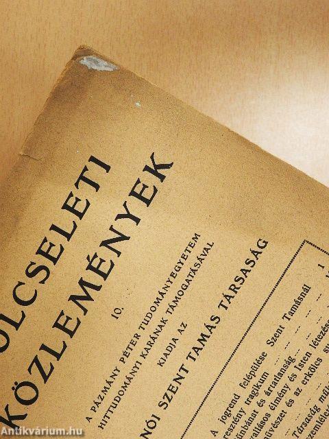 Bölcseleti Közlemények 10.