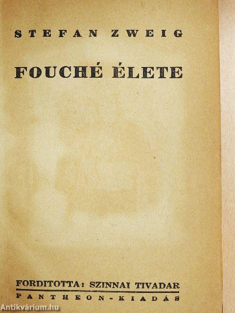 Fouché élete