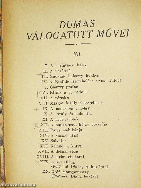 A monsoreaui hölgy bosszúja