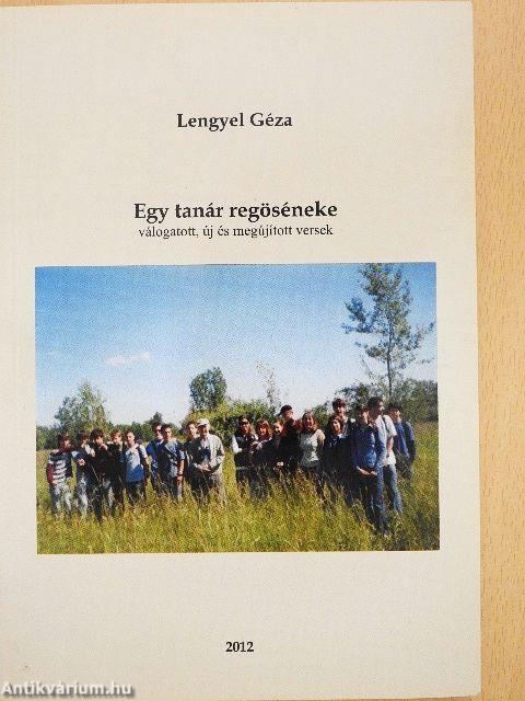 Egy tanár regöséneke