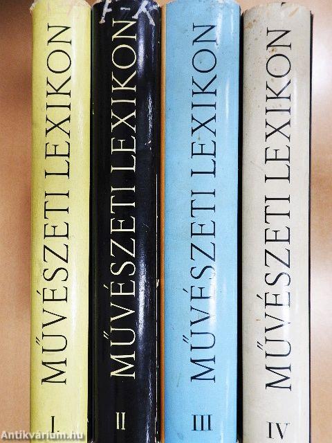 Művészeti lexikon I-IV.