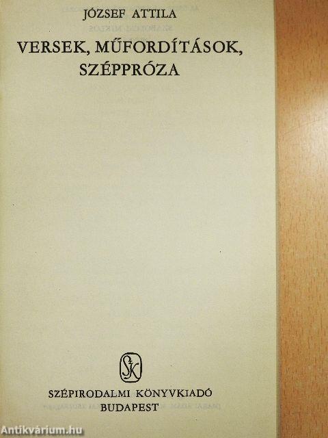 József Attila művei I-II.