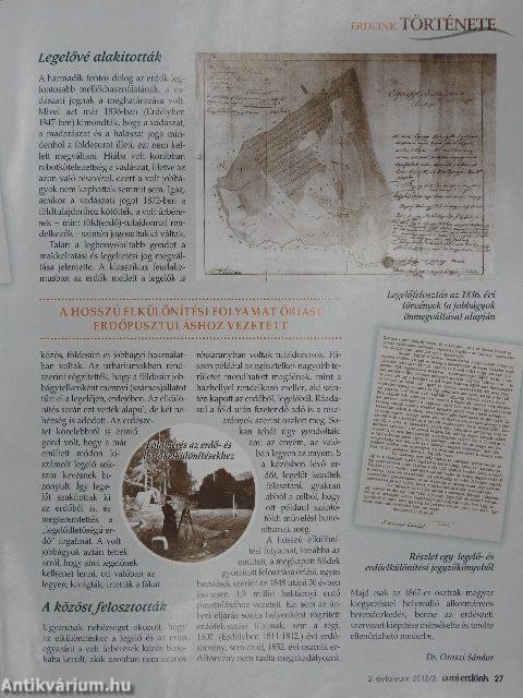 A mi erdőnk 2012/2.