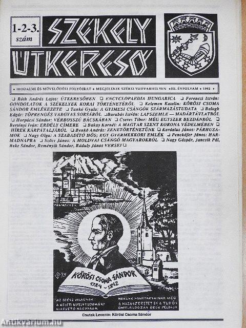 Székely útkereső 1992/1-2-3.