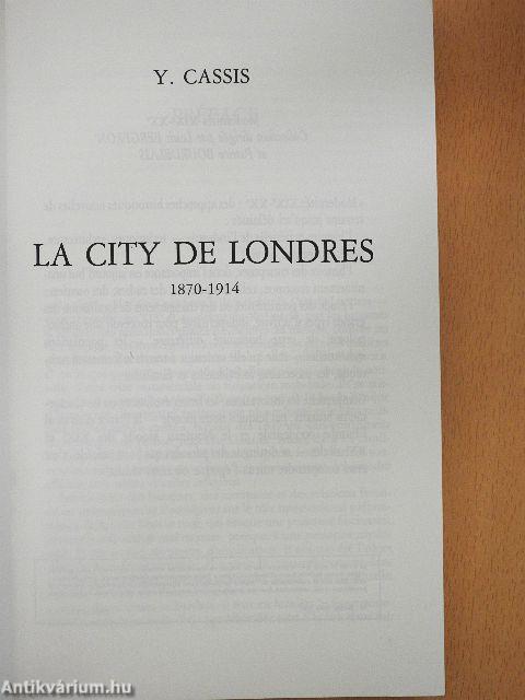 La City de Londres 1870-1914