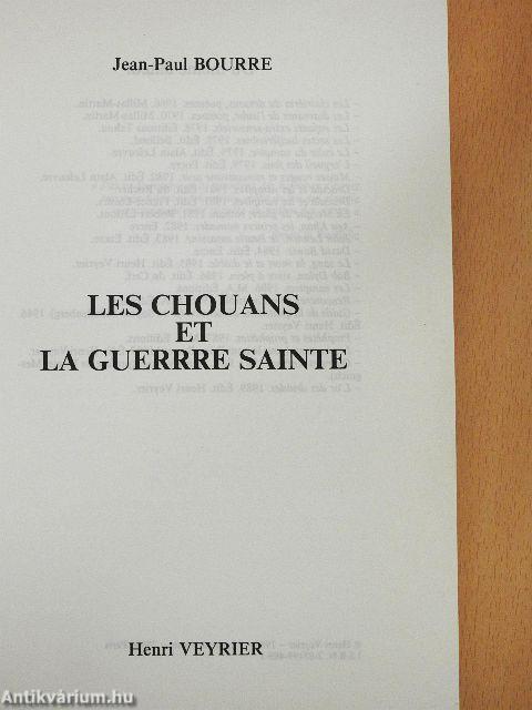 Les Chouans et La Guerre Sainte