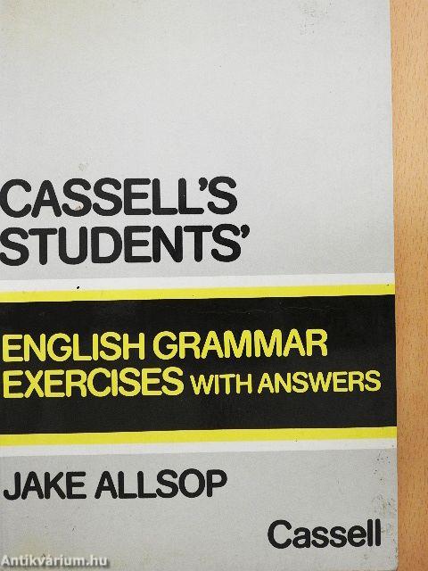 Grammar Exercises with Answers