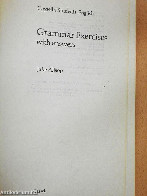 Grammar Exercises with Answers