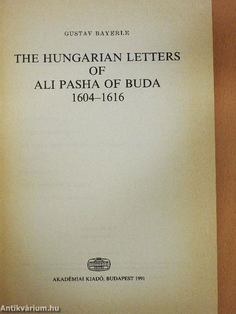 The Hungarian Letters of Ali Pasha of Buda