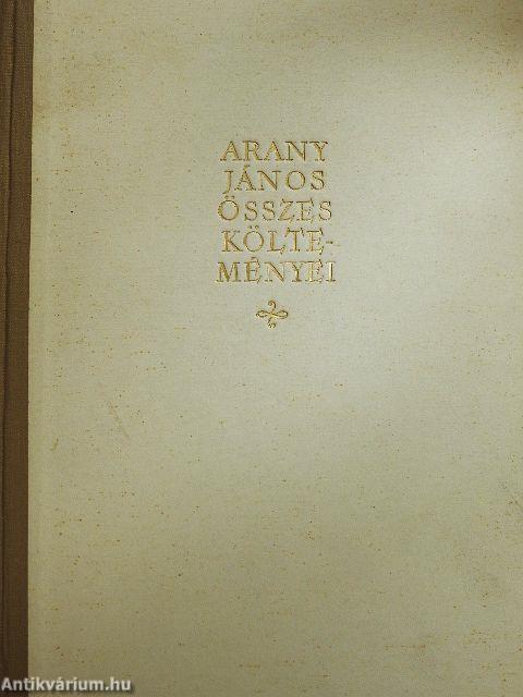 Arany János összes költeményei I-III.