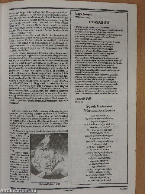 Székely útkereső 1992/1-2-3.