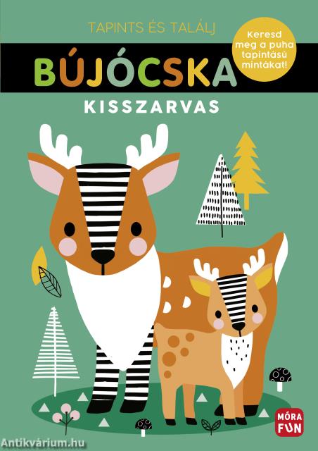 Bújócska - Kisszarvas - Keresd meg a puha tapintású mintákat!