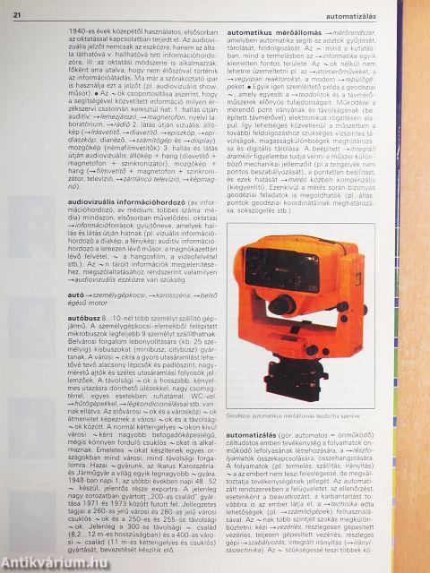 Képes diáklexikon - Technika